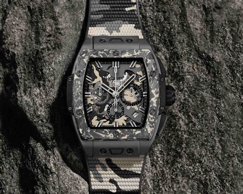 hublot big bang camouflage|New Release: Hublot Spirit of Big Bang Ceramic Carbon Beige .